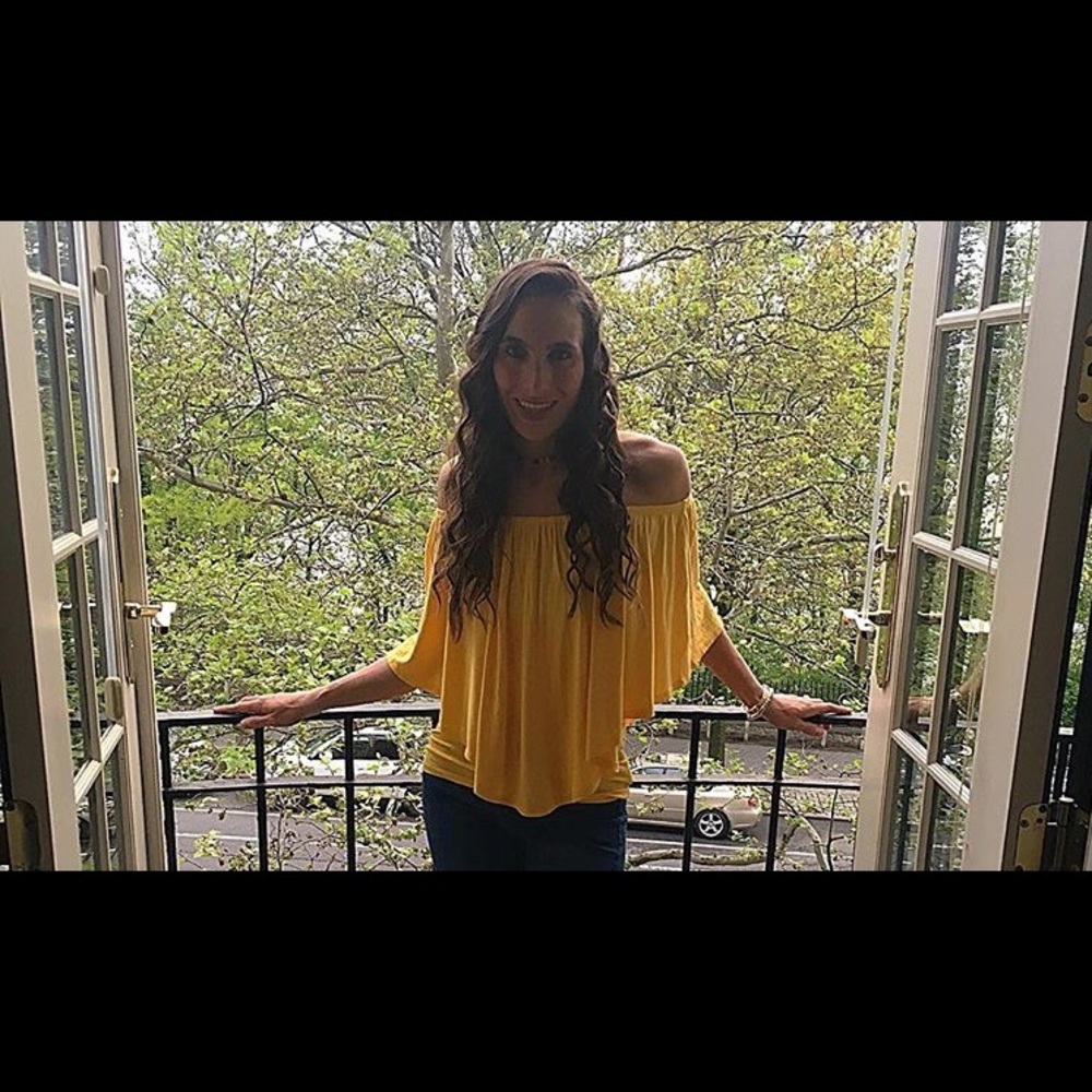 Off the shoulder top